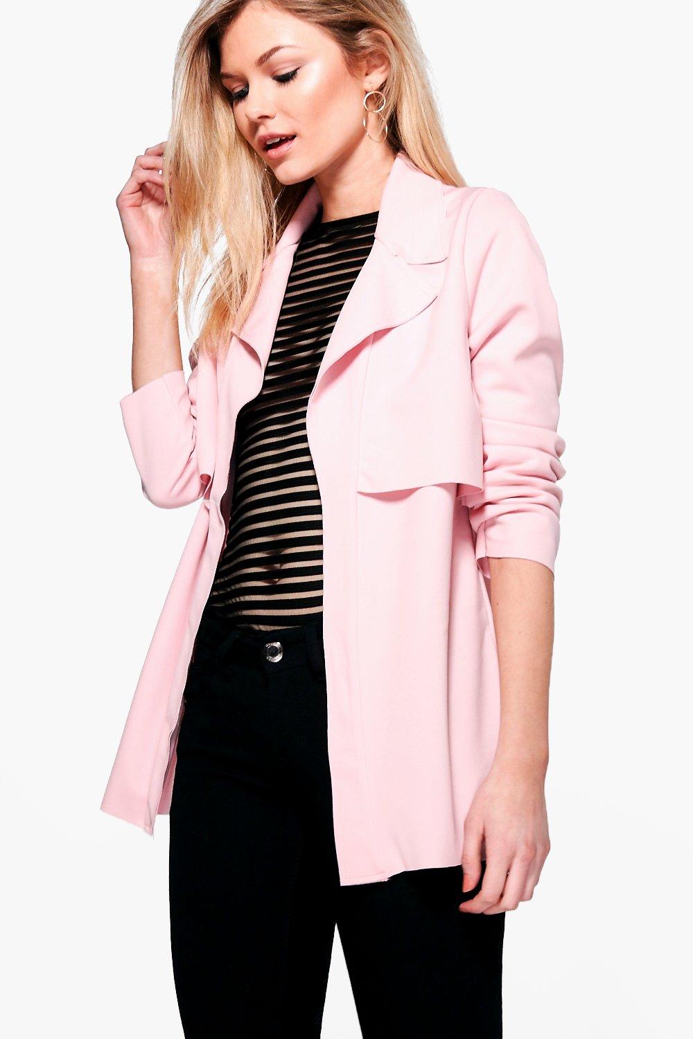 dusky pink short jacket