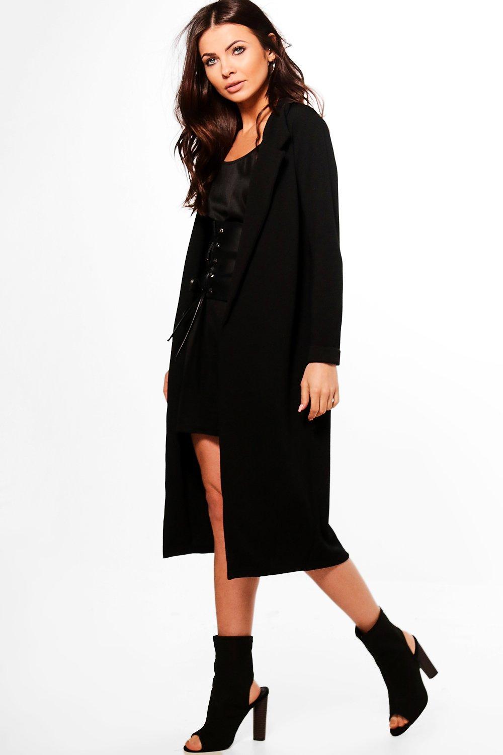 petite longline coat