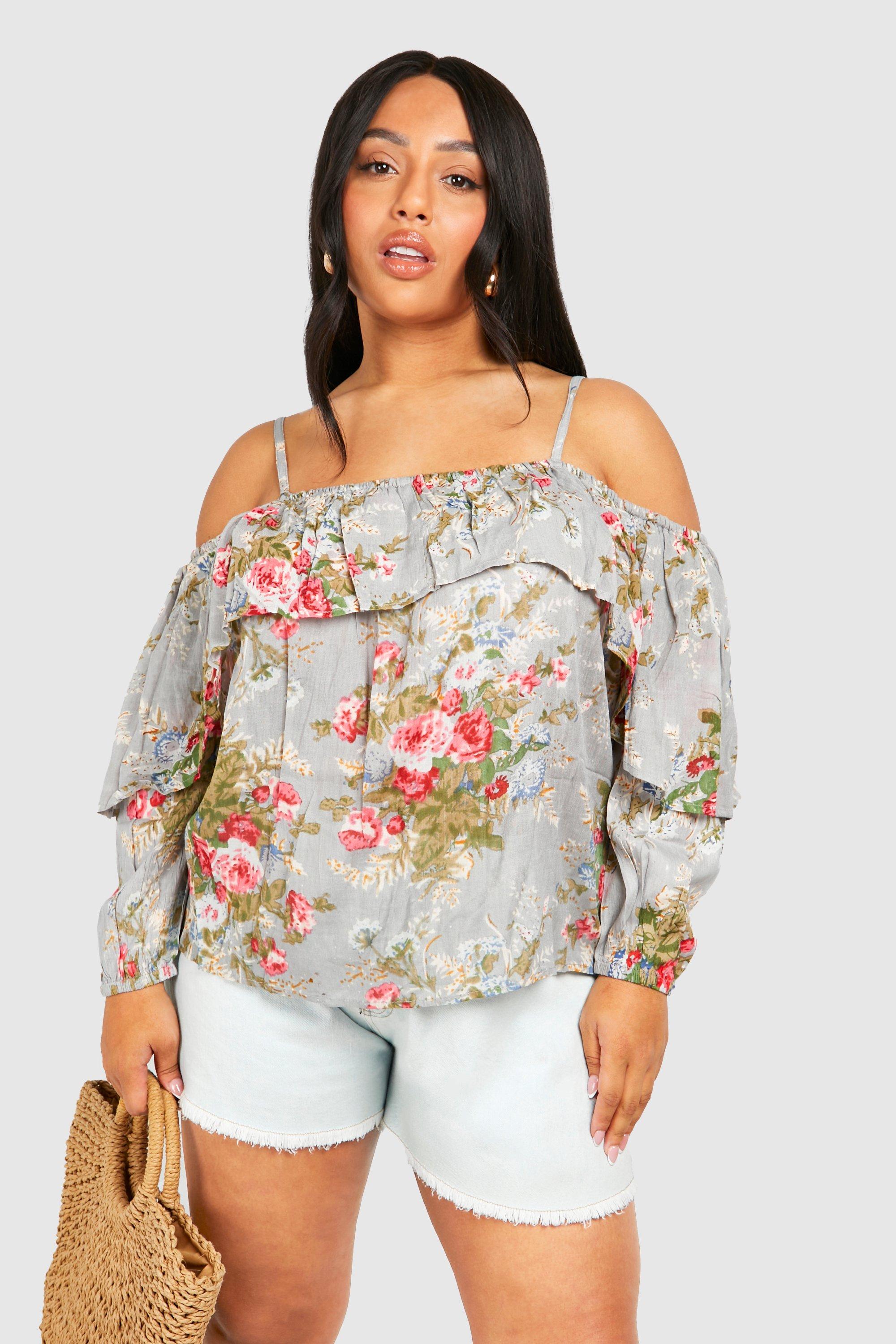 Open best sale shoulder top