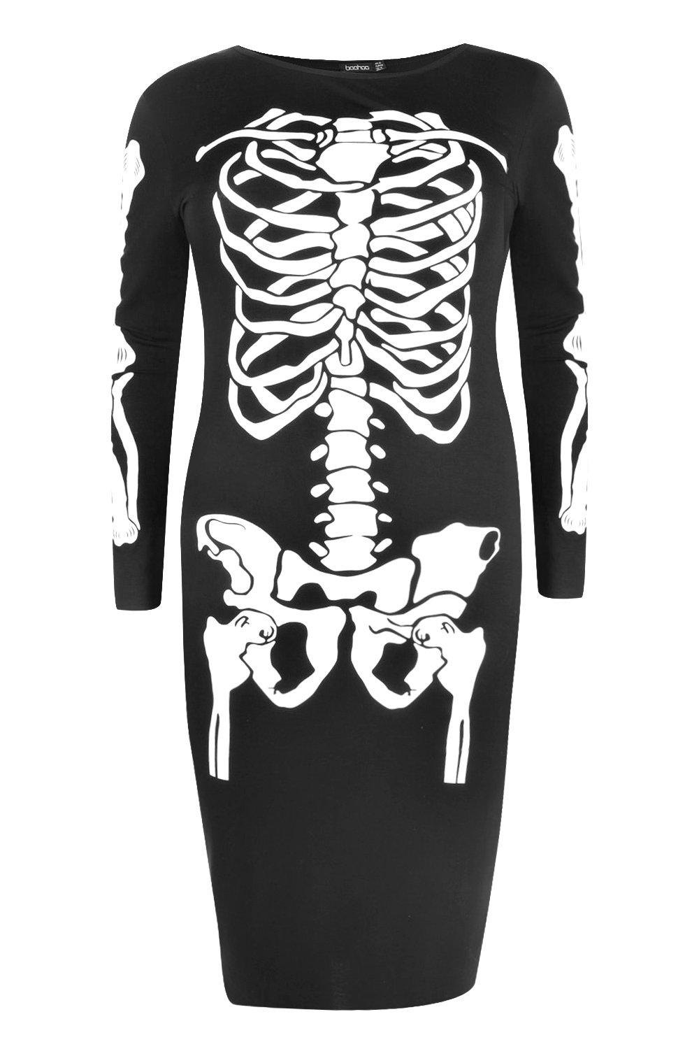 Missguided 2024 skeleton dress