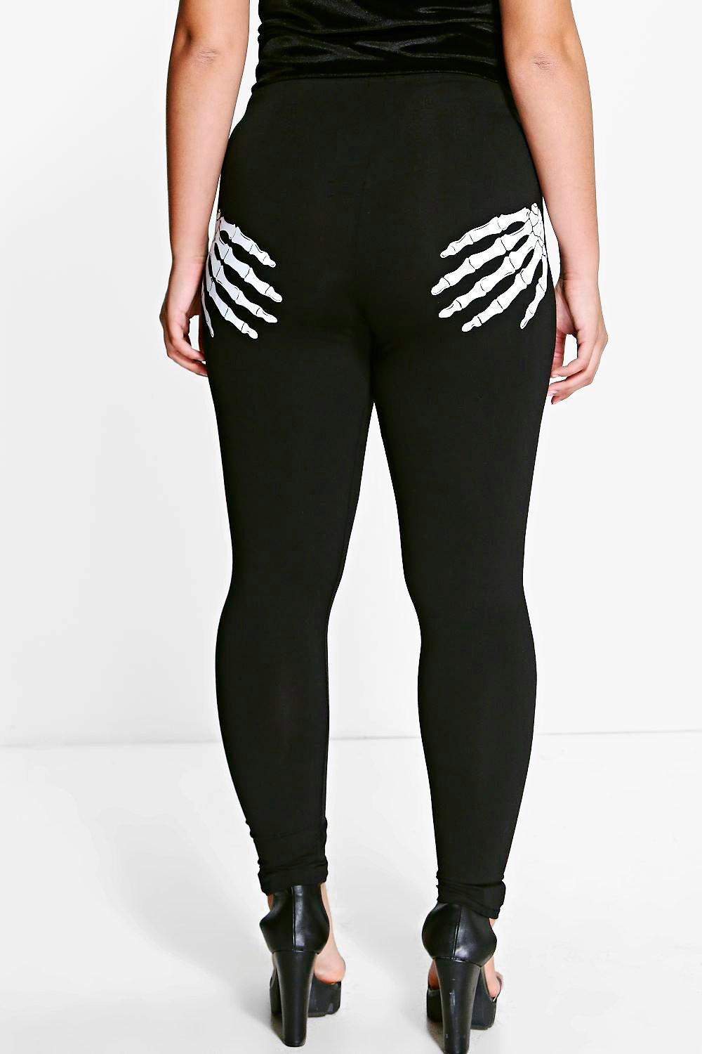 Halloween Hand Print Leggings  Printed leggings, Plus size leggings,  Leggings