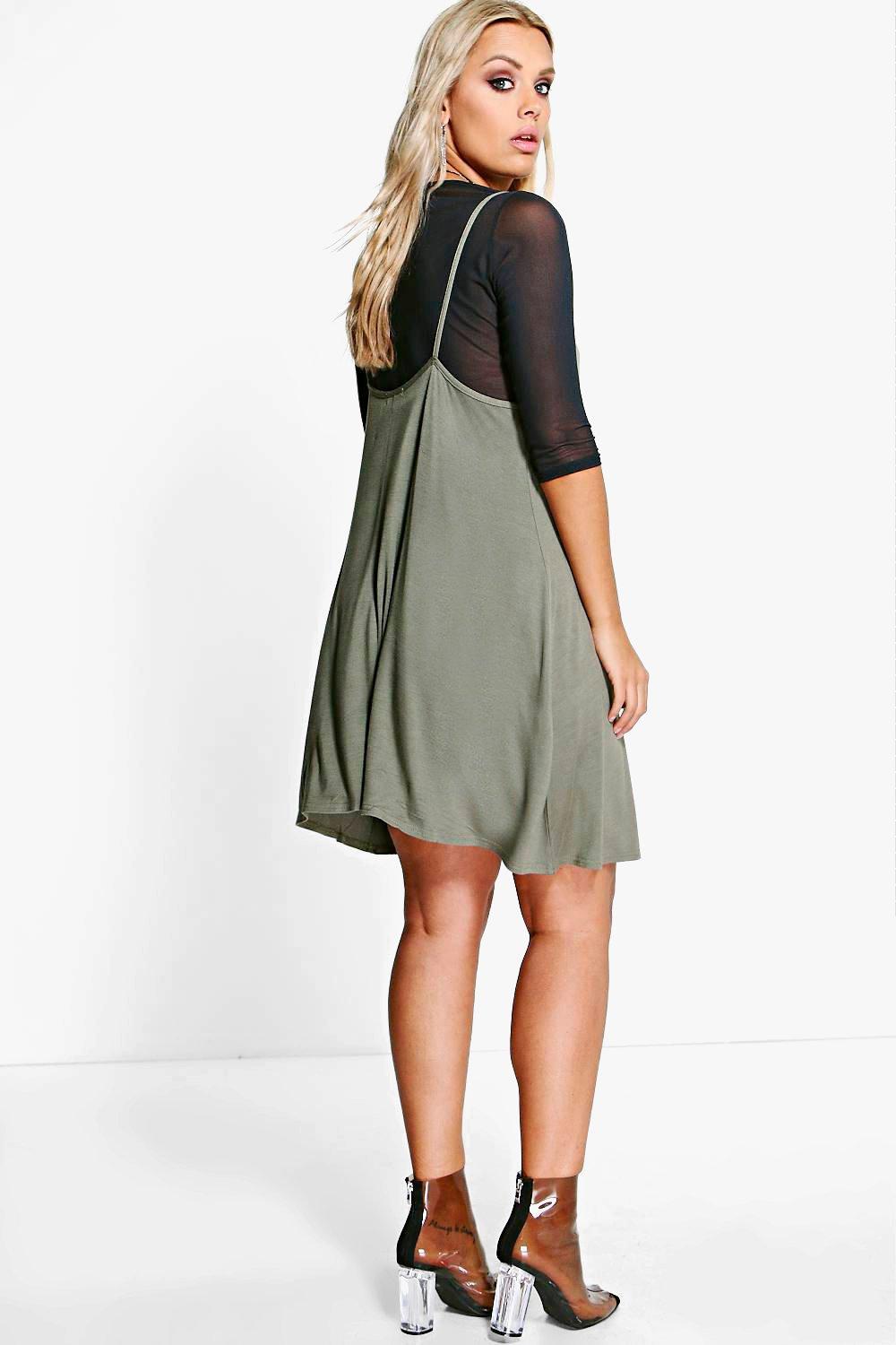 Mesh hotsell cami dress