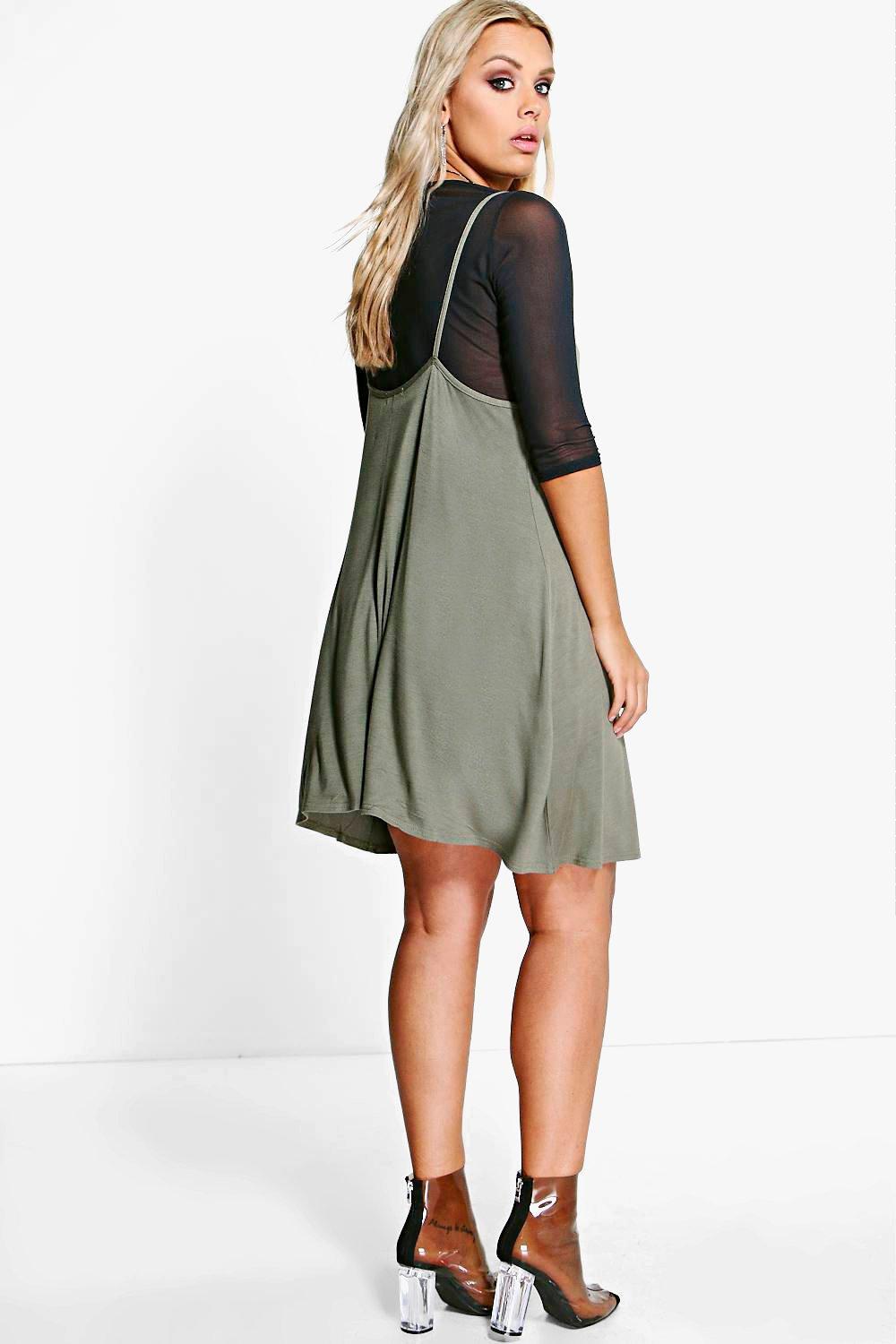 boohoo cami dress