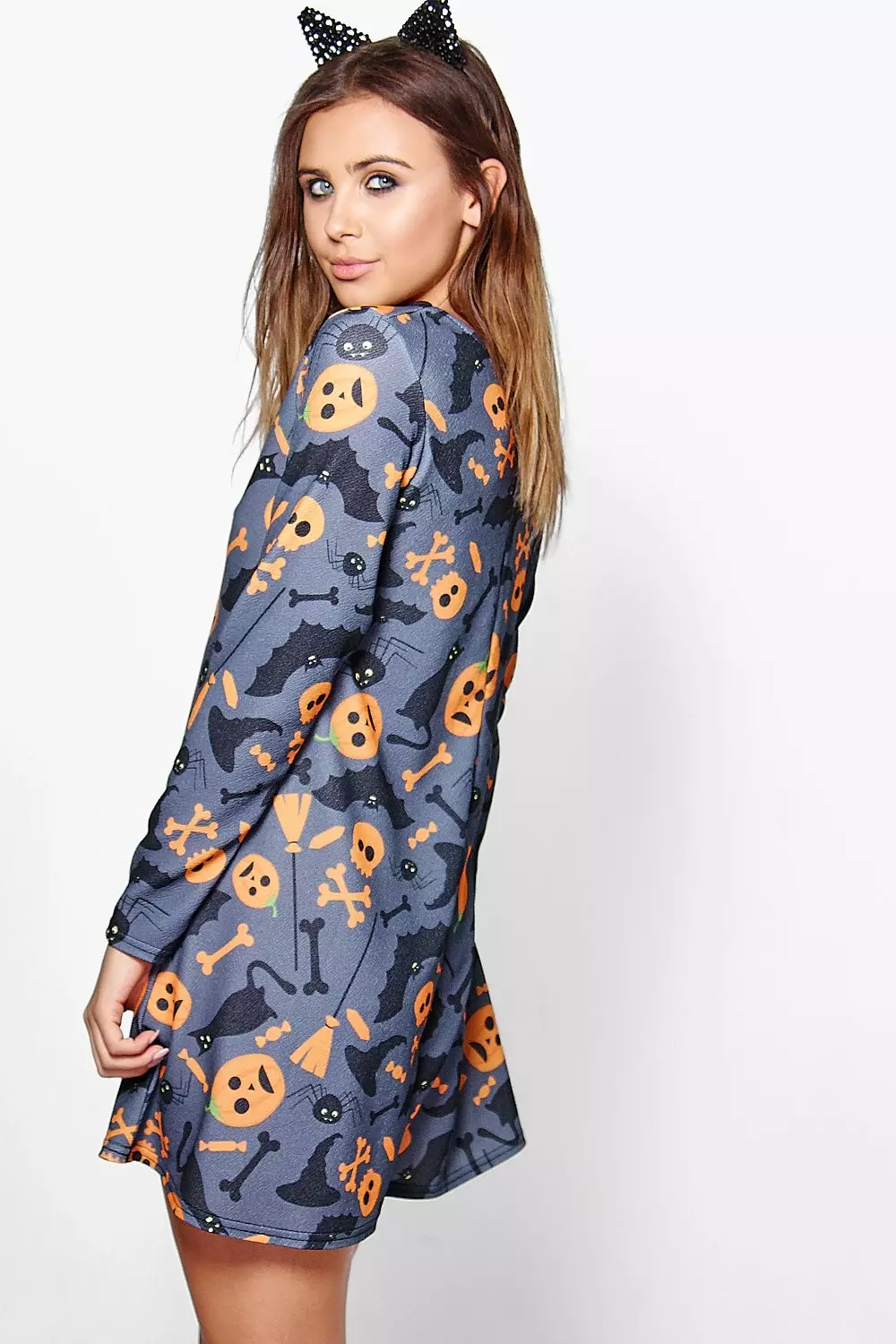 Pumpkin swing dress hotsell
