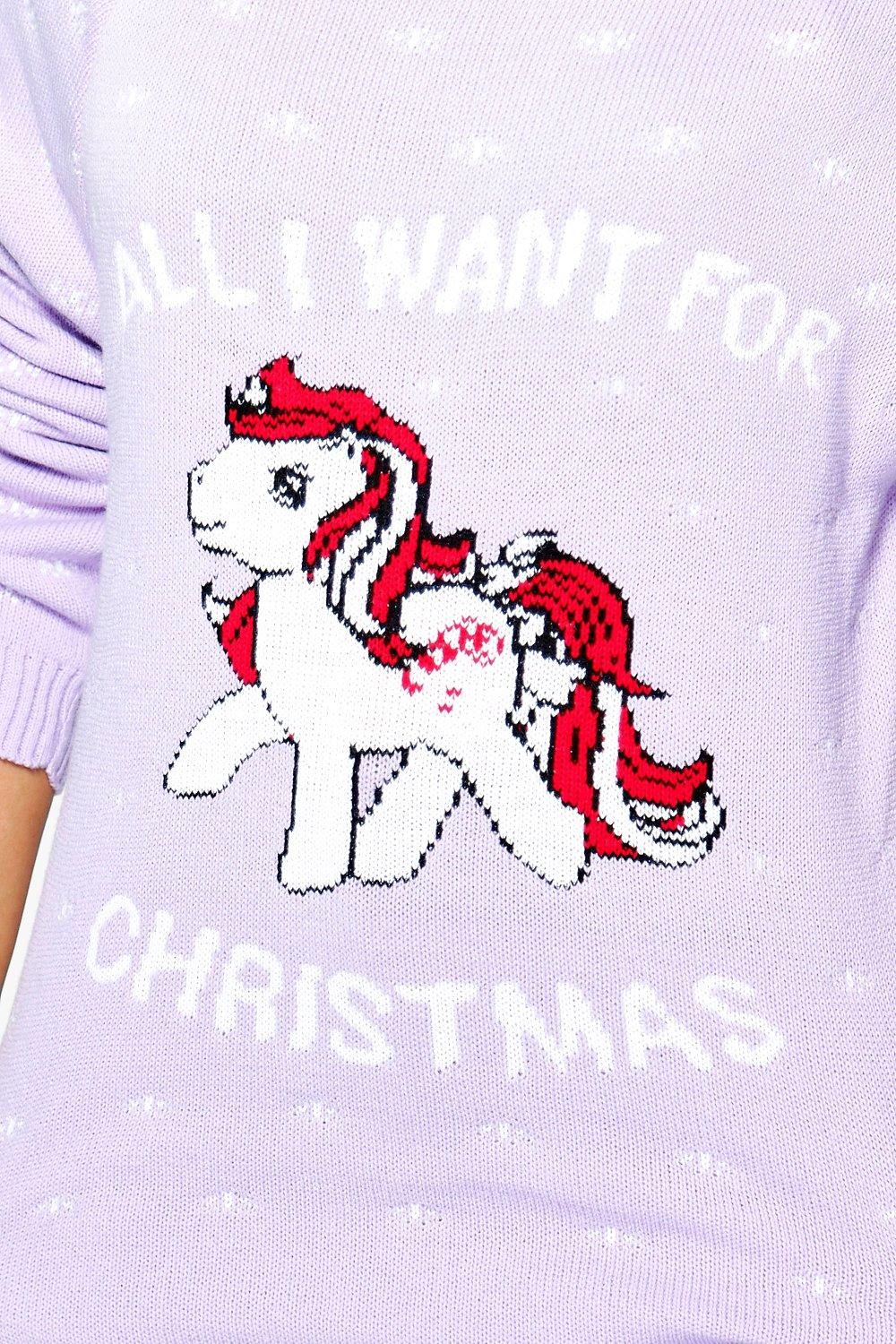 Unicorn xmas outlet jumper