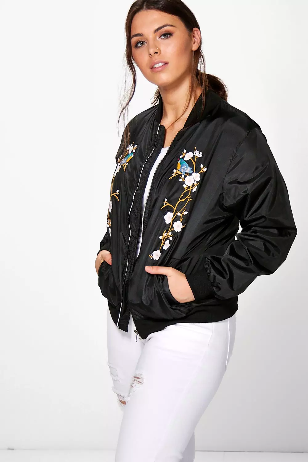 rosymonster popcorn blouson ブラック新品 Strobe Records Premium Classic Horizon Bomber Jacket