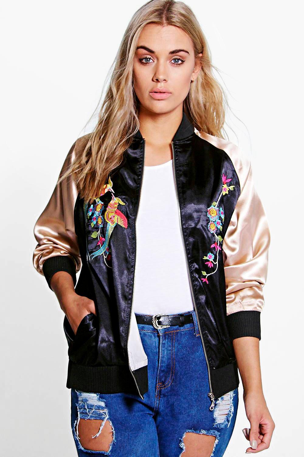 Silk bomber jacket on sale womens