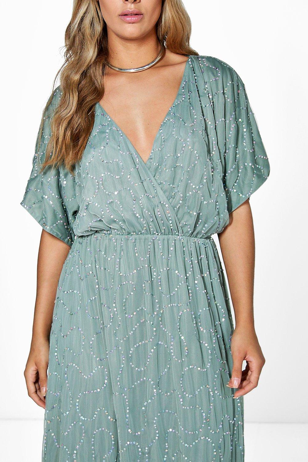 all over sequin maxi dress