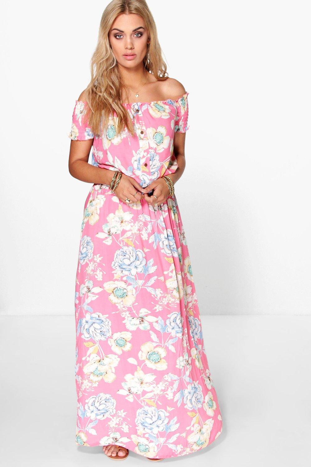 long dresses boohoo