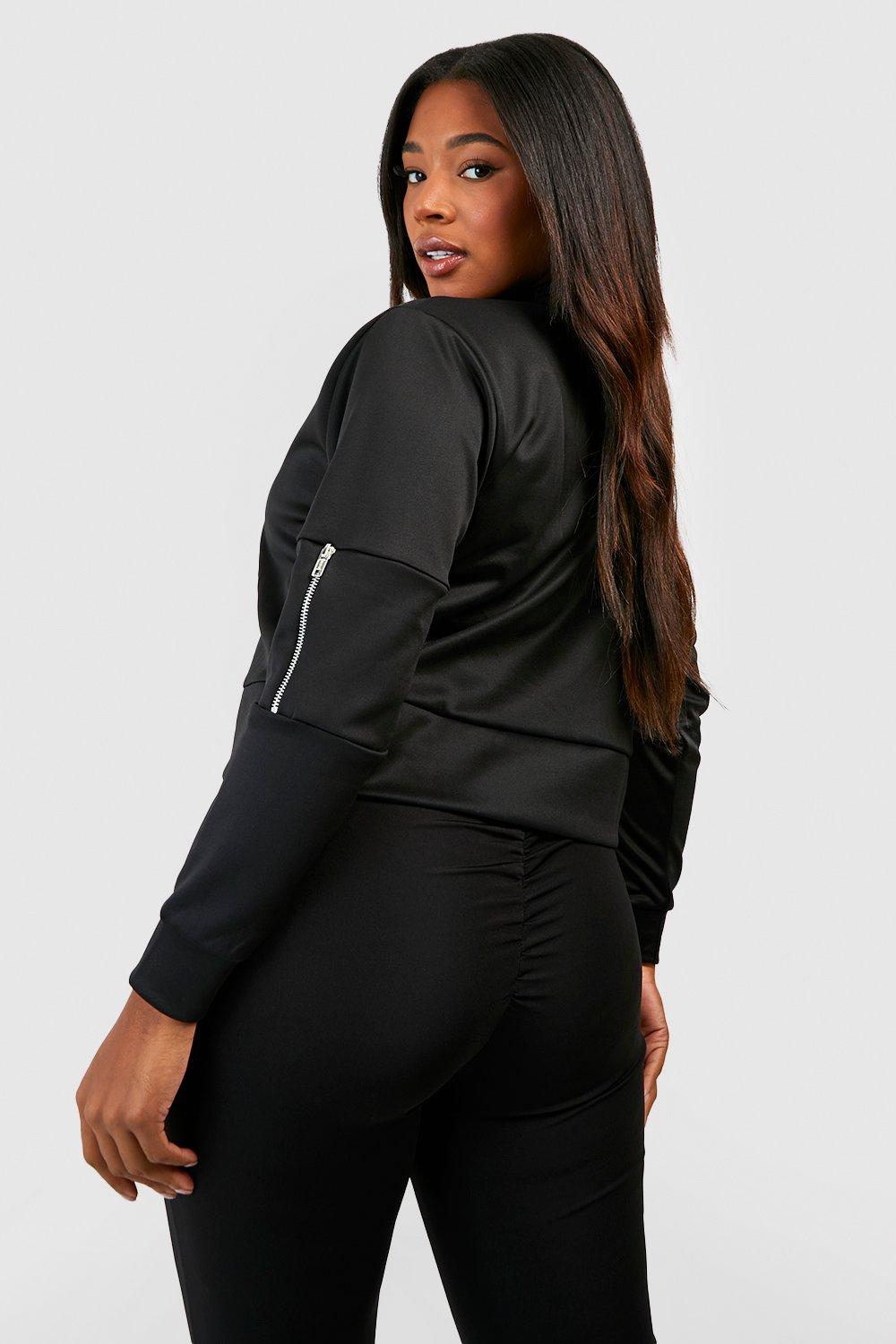 Bomber jacket discount and tights tracksuit