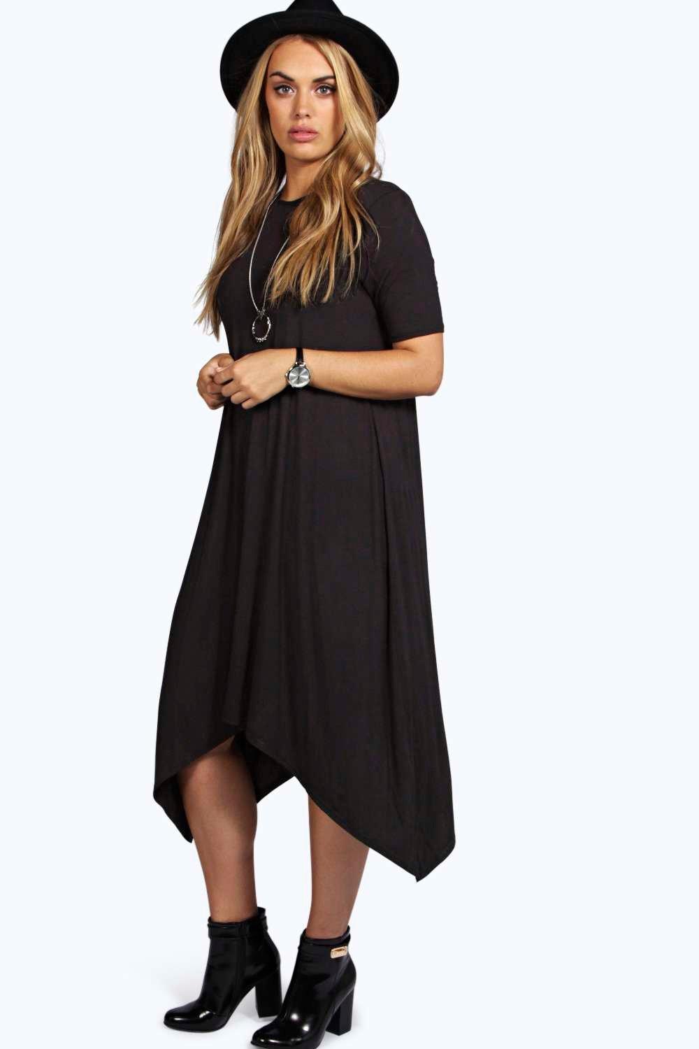 boohoo hanky hem dress