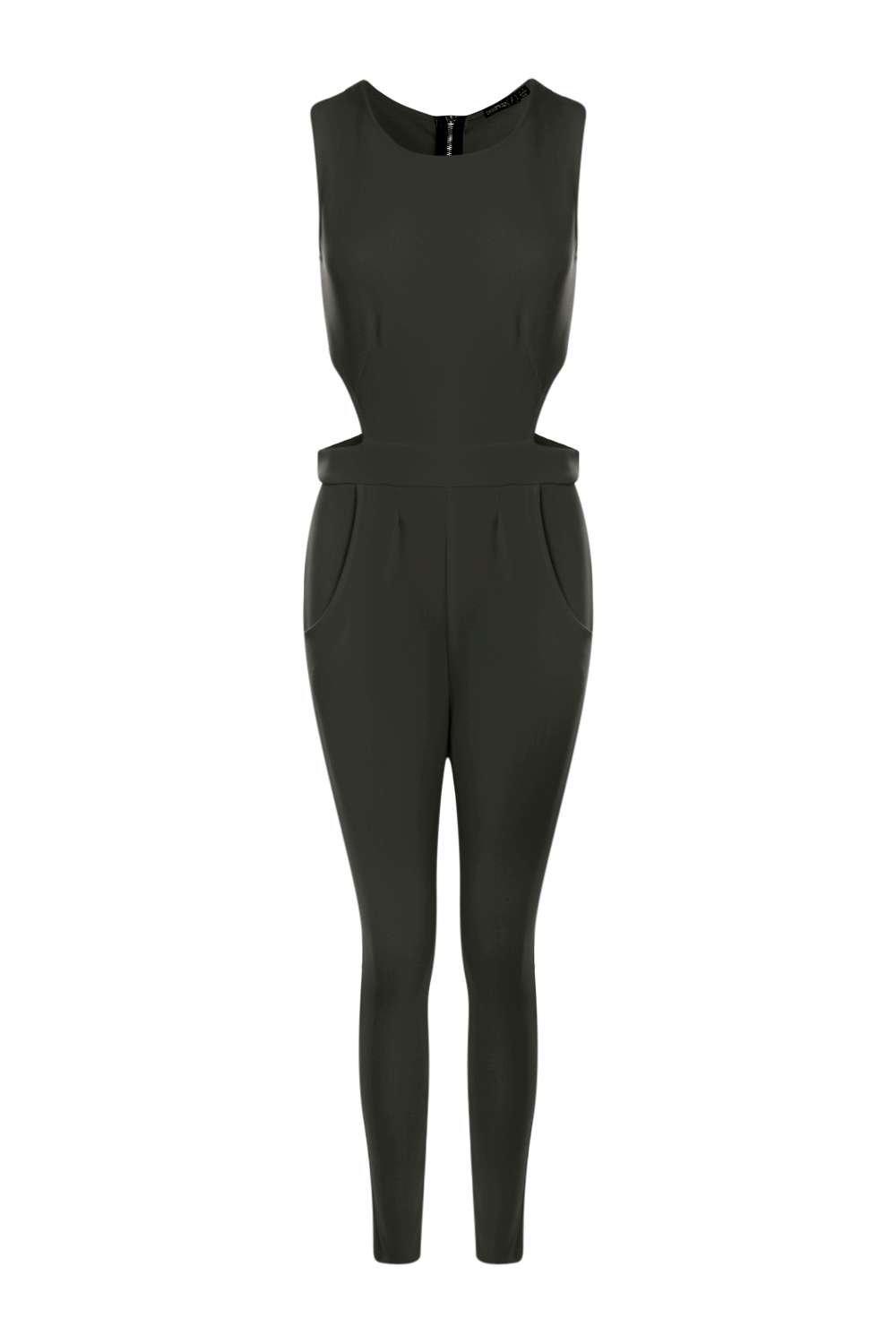 petite skinny jumpsuit