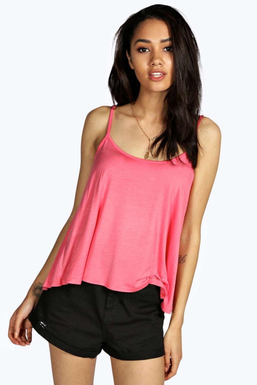 Coral Petite Swing Camisole image number 1