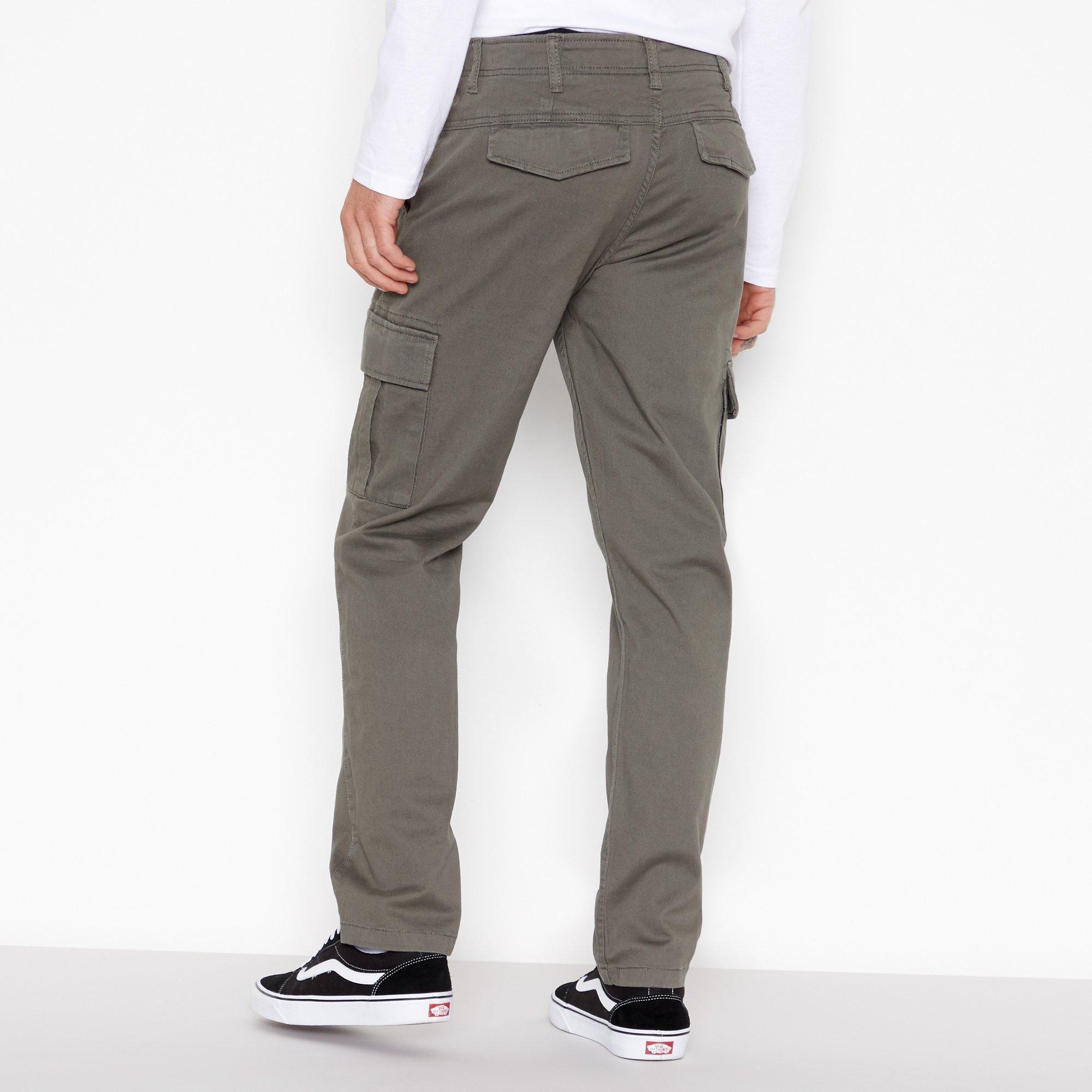 wide tapered pants mens