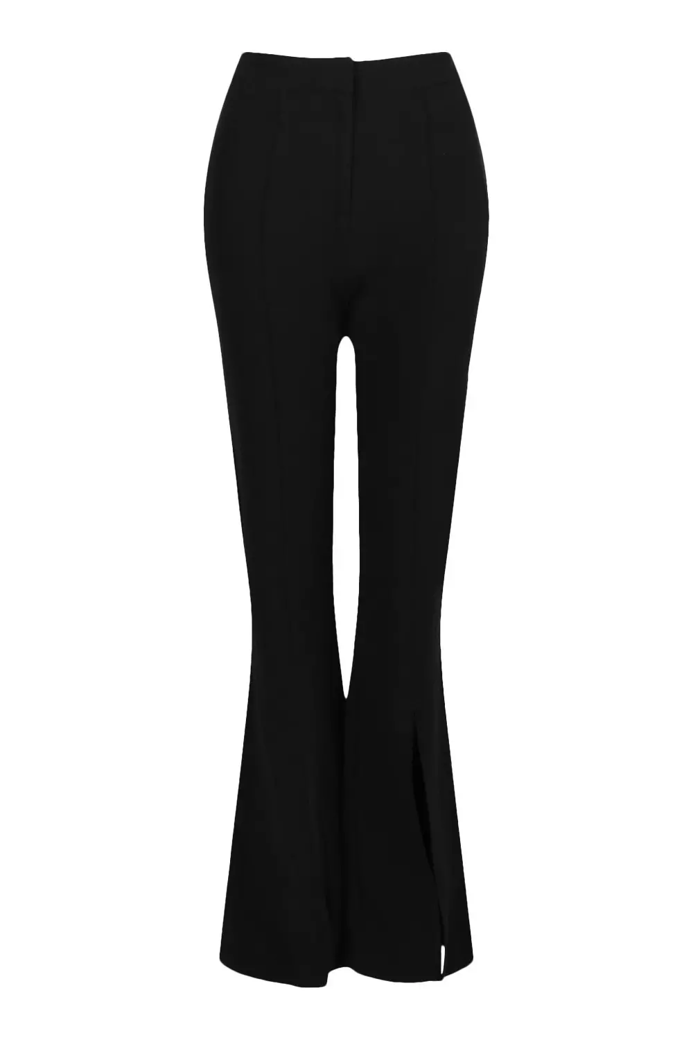 Black Premium Front Split Trouser alternative image