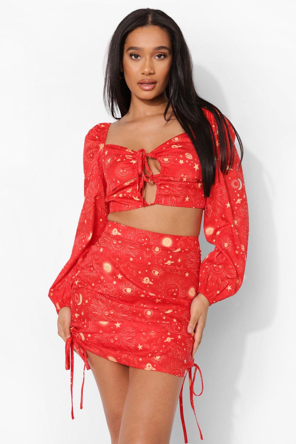 Zweiteiler Abgestimmte Damen Outfits Boohoo De