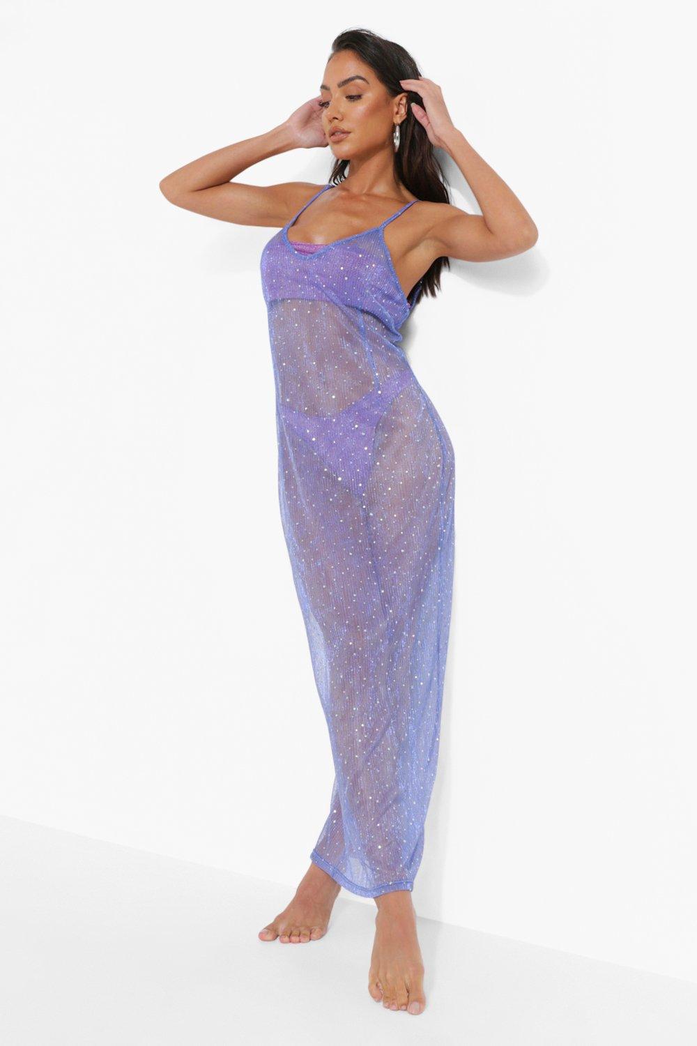Diamante beach dress hotsell