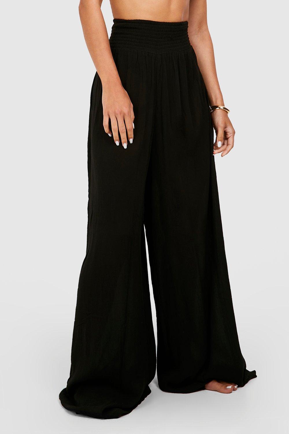 Pantalon de plage noir hot sale