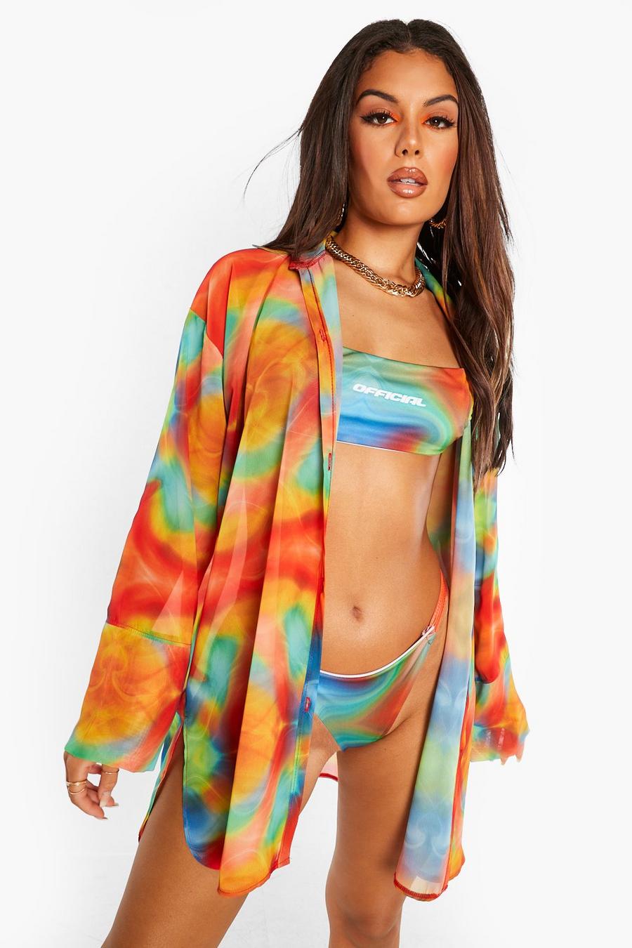 All Over Printed Beach Shirt image number 1
