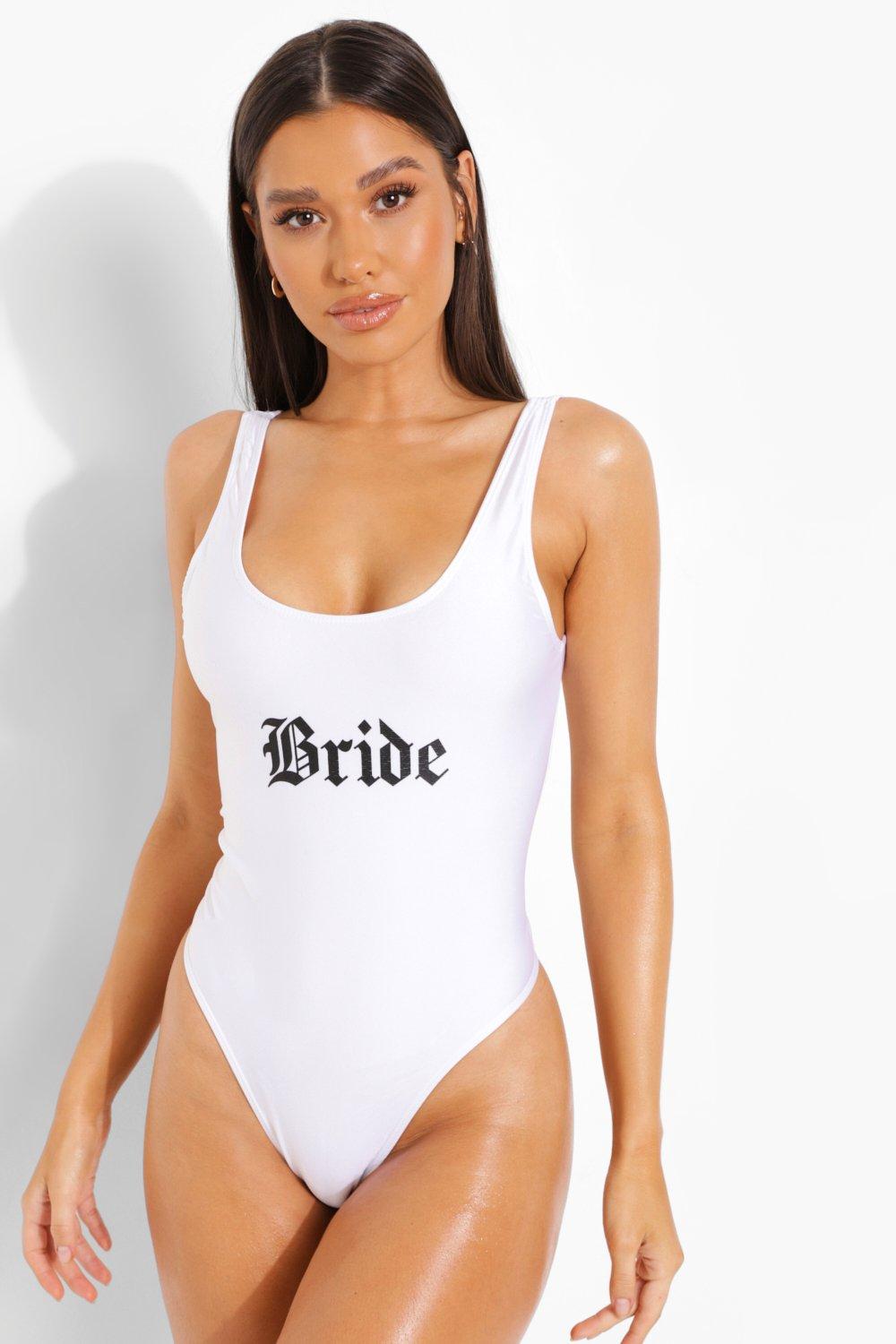 Boohoo on sale bride swimsuit