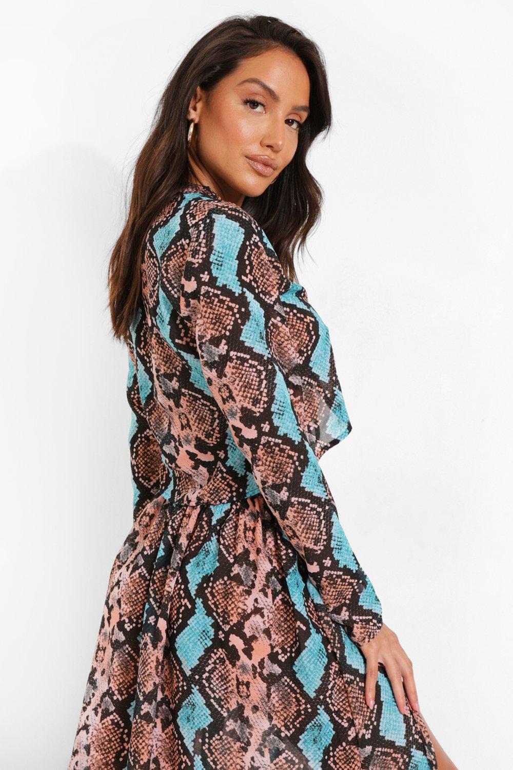 Boohoo hot sale snake print