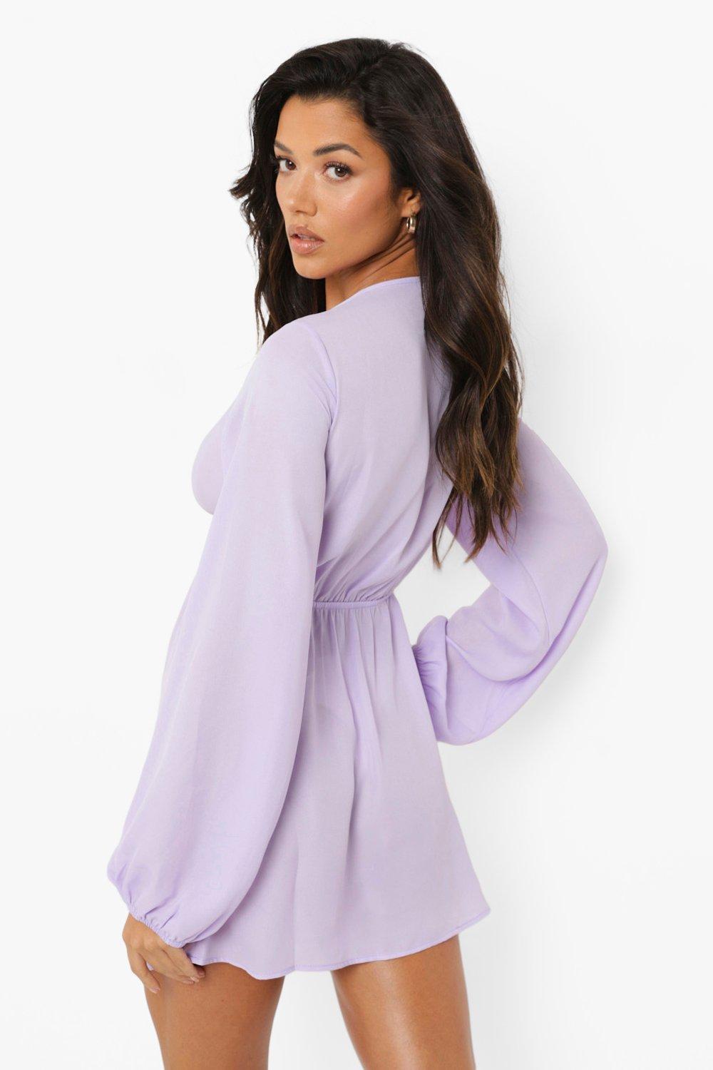 Chiffon O Ring Detail Cut Out Beach Dress Boohoo