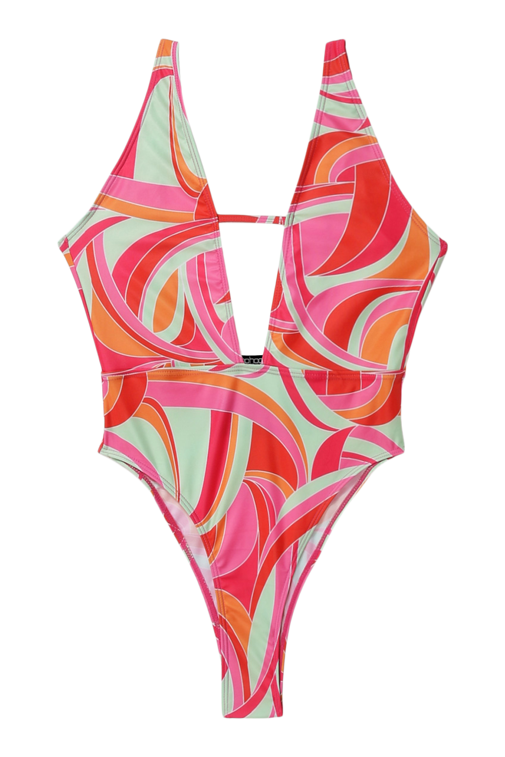 Cut out hot sale swimsuit boohoo