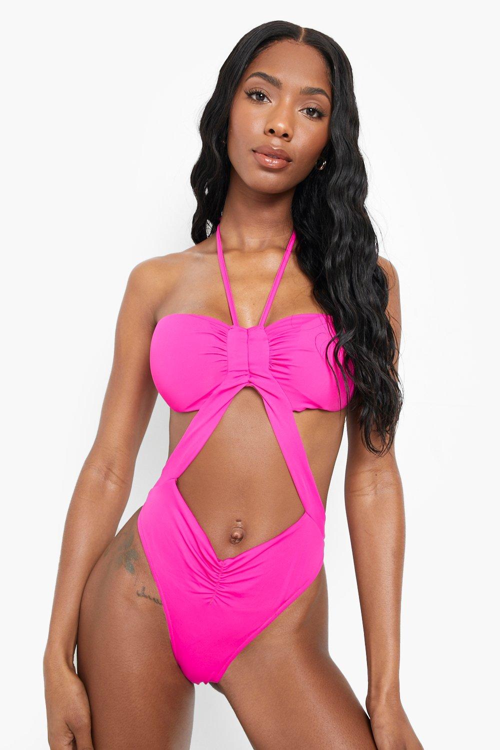 Cut out padded store swimsuit