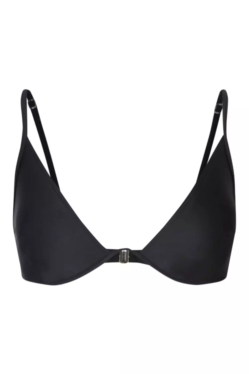 Essentials Fuller Bust V Front Bikini Top