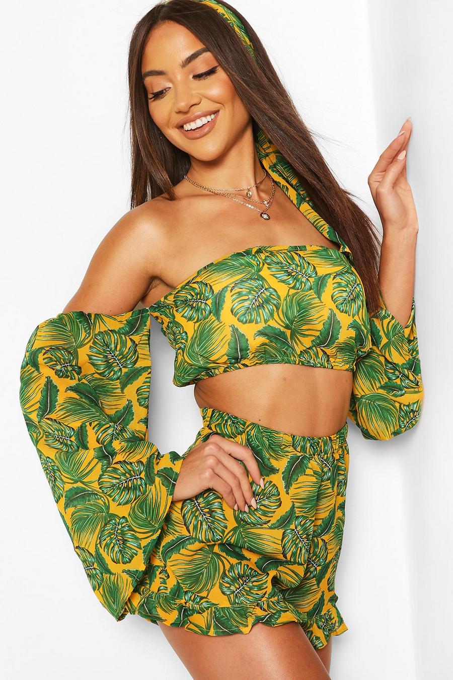 Green Beach Co-ord Set image number 1