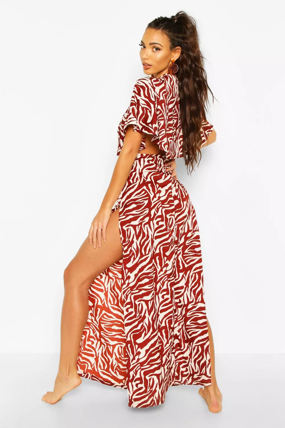 Cape style hotsell maxi dress