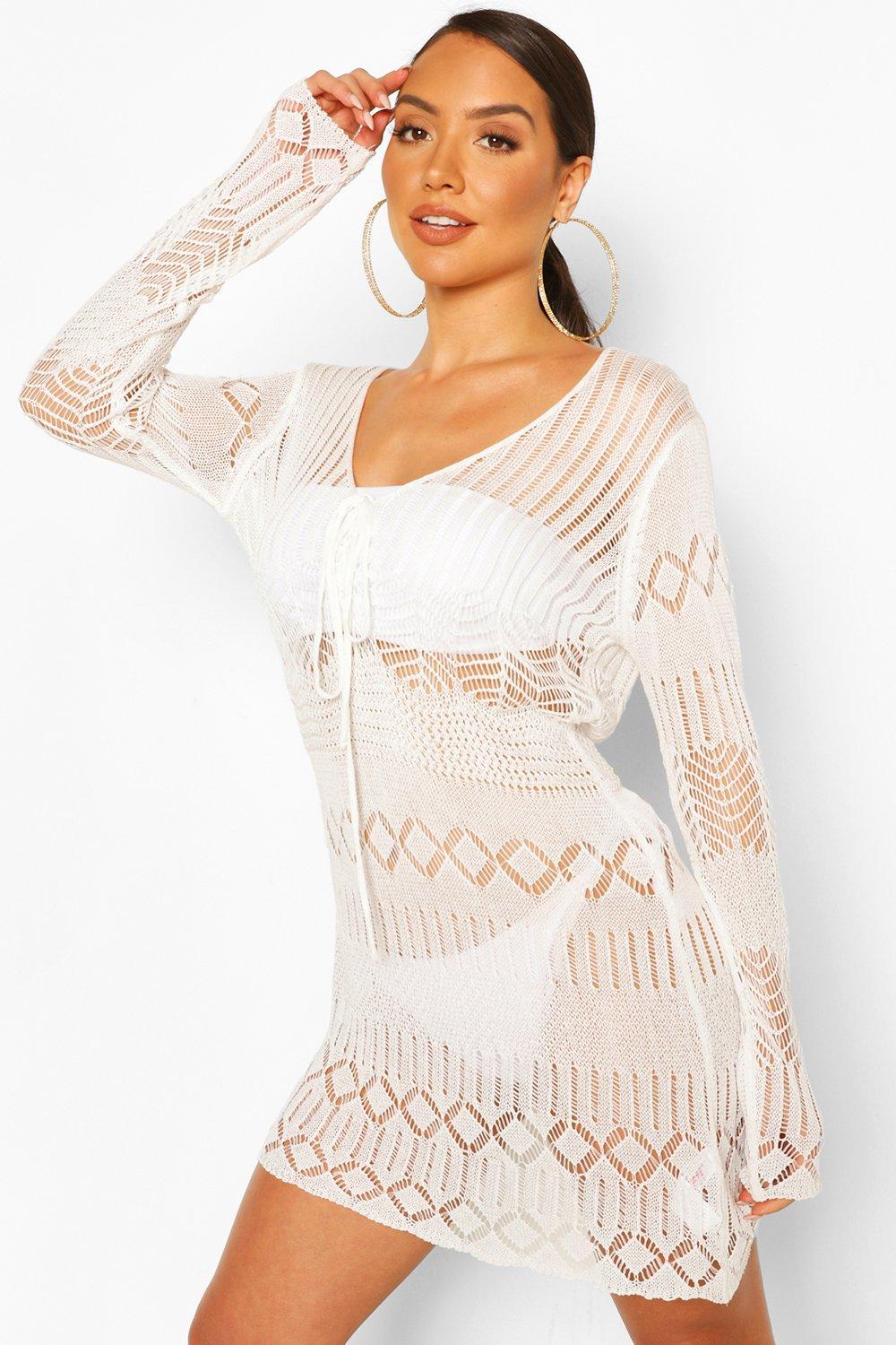 crochet beach cover up uk