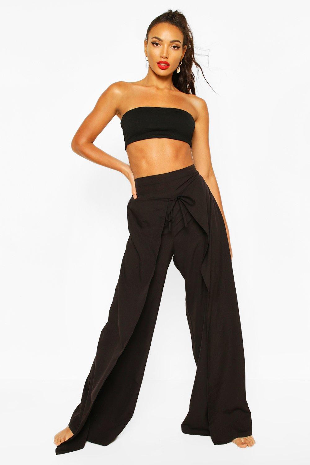 split beach trousers