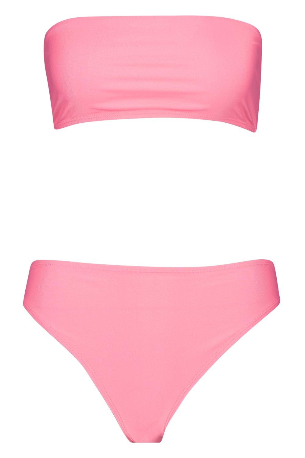 Bandeau Cheeky Bum Bikini