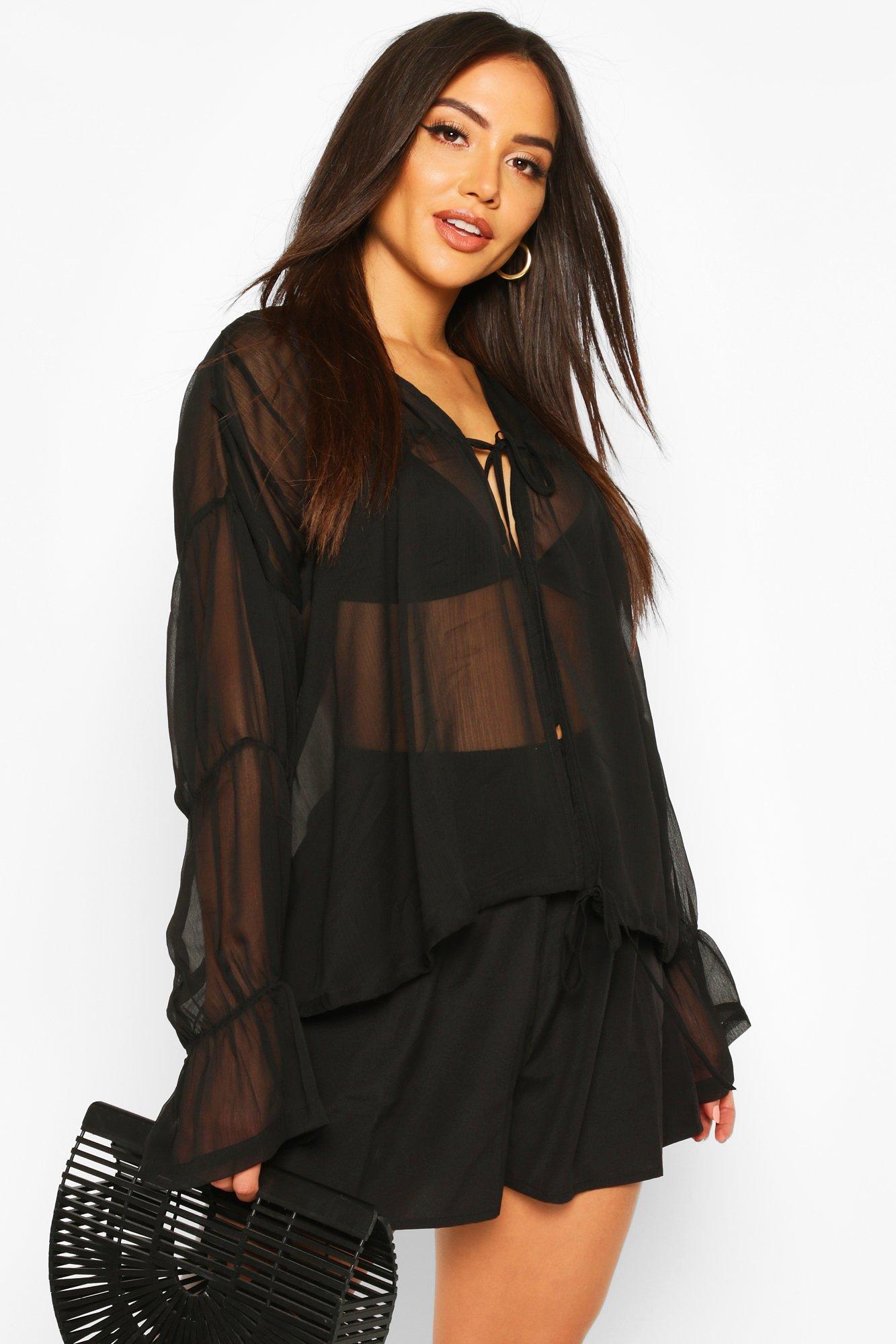 boohoo beach cover up