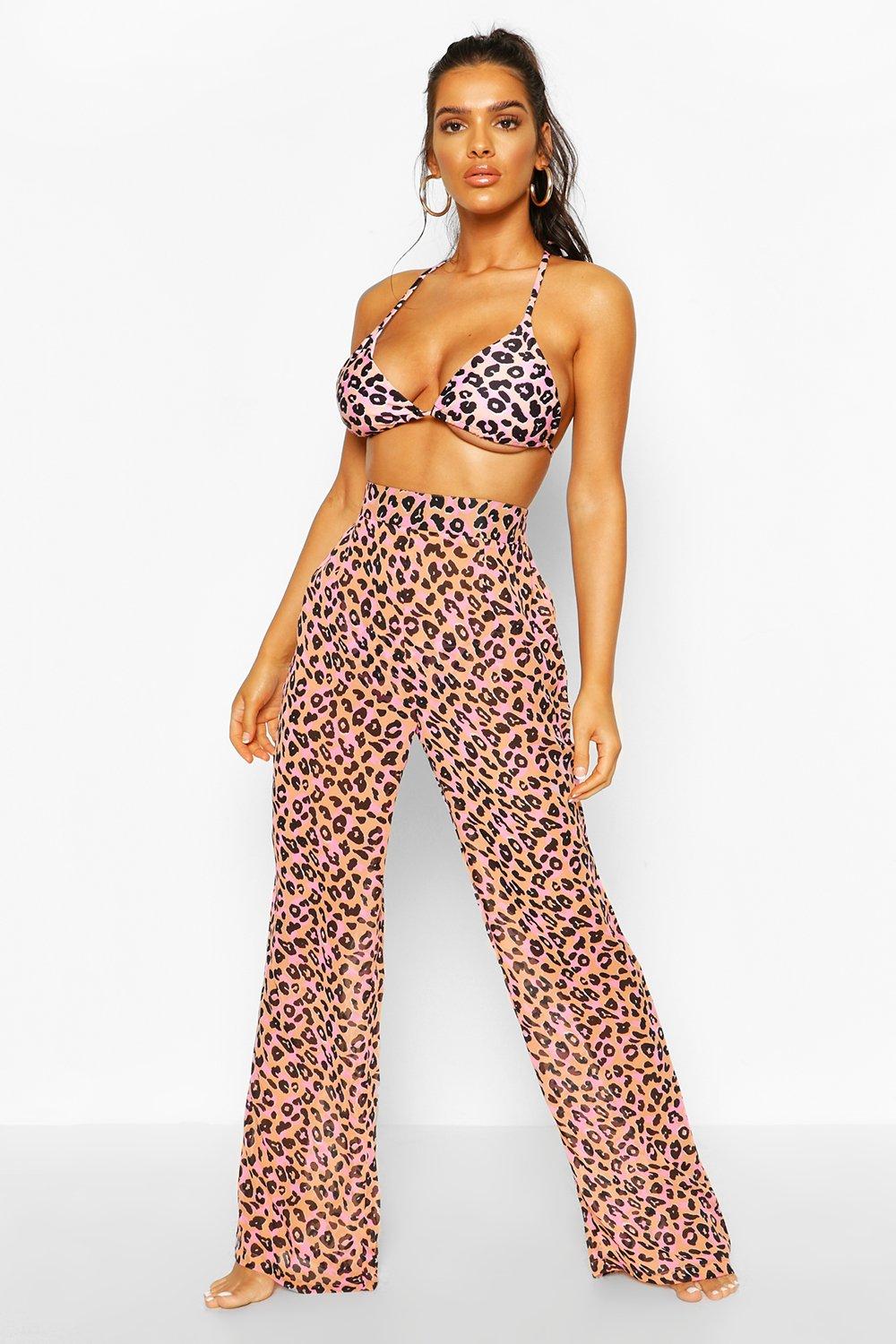 wide leg beach pants