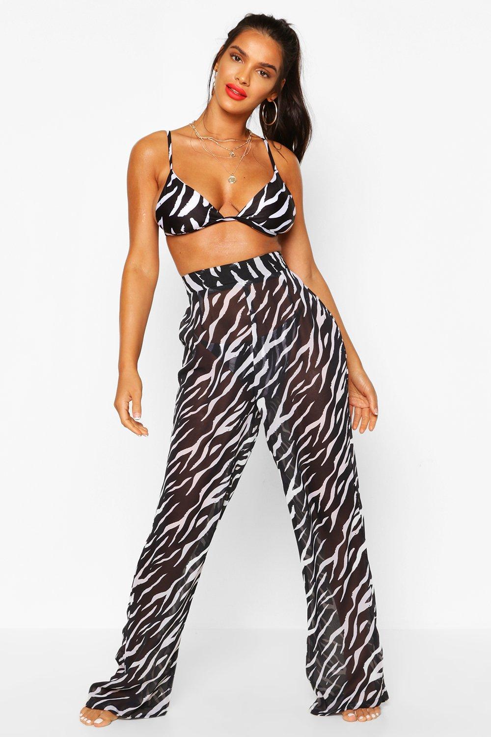 wide leg beach pants