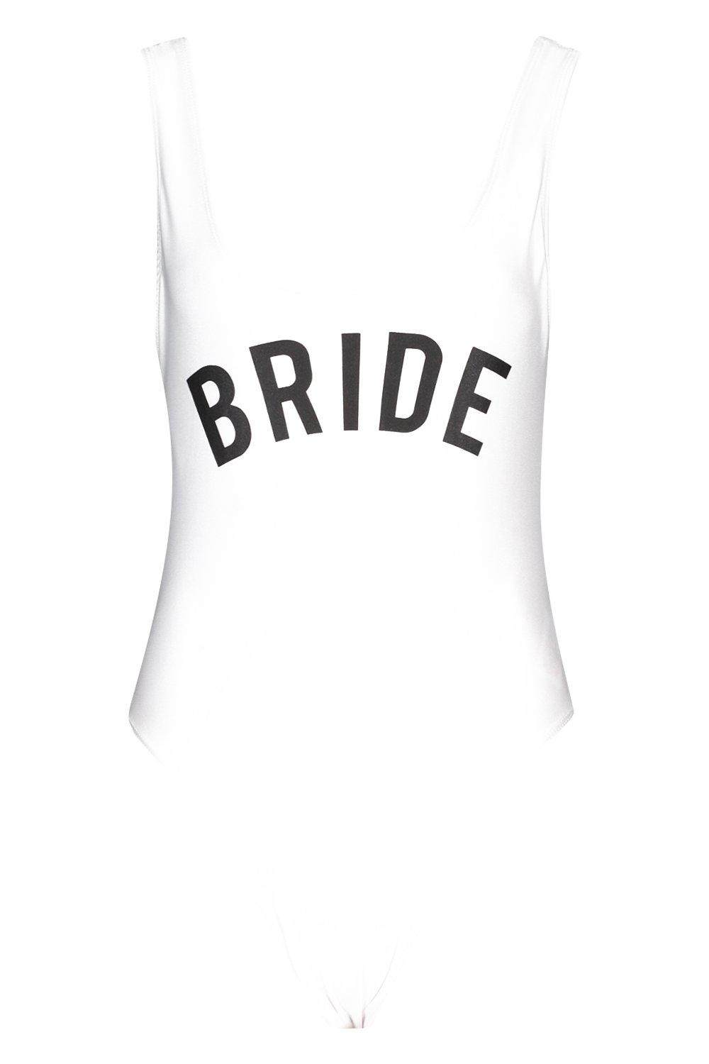 boohoo bride swimsuit