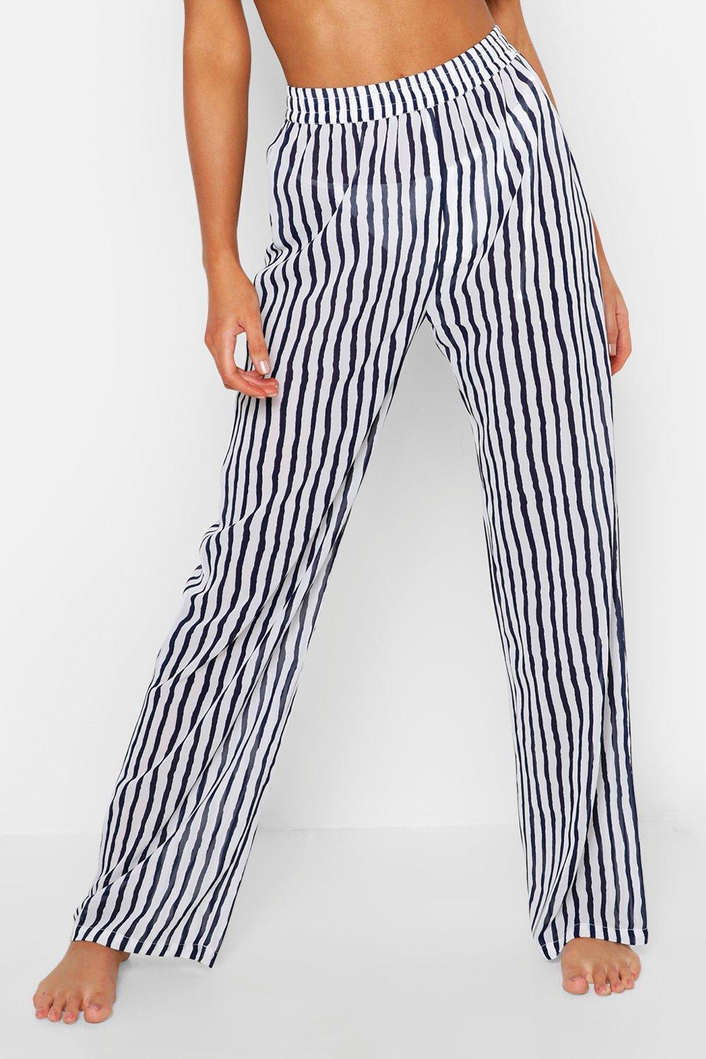 Striped beach pants new arrivals