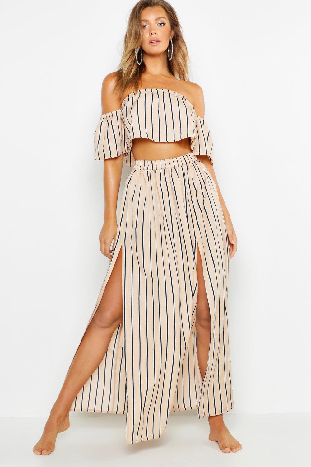 maxi beach skirt