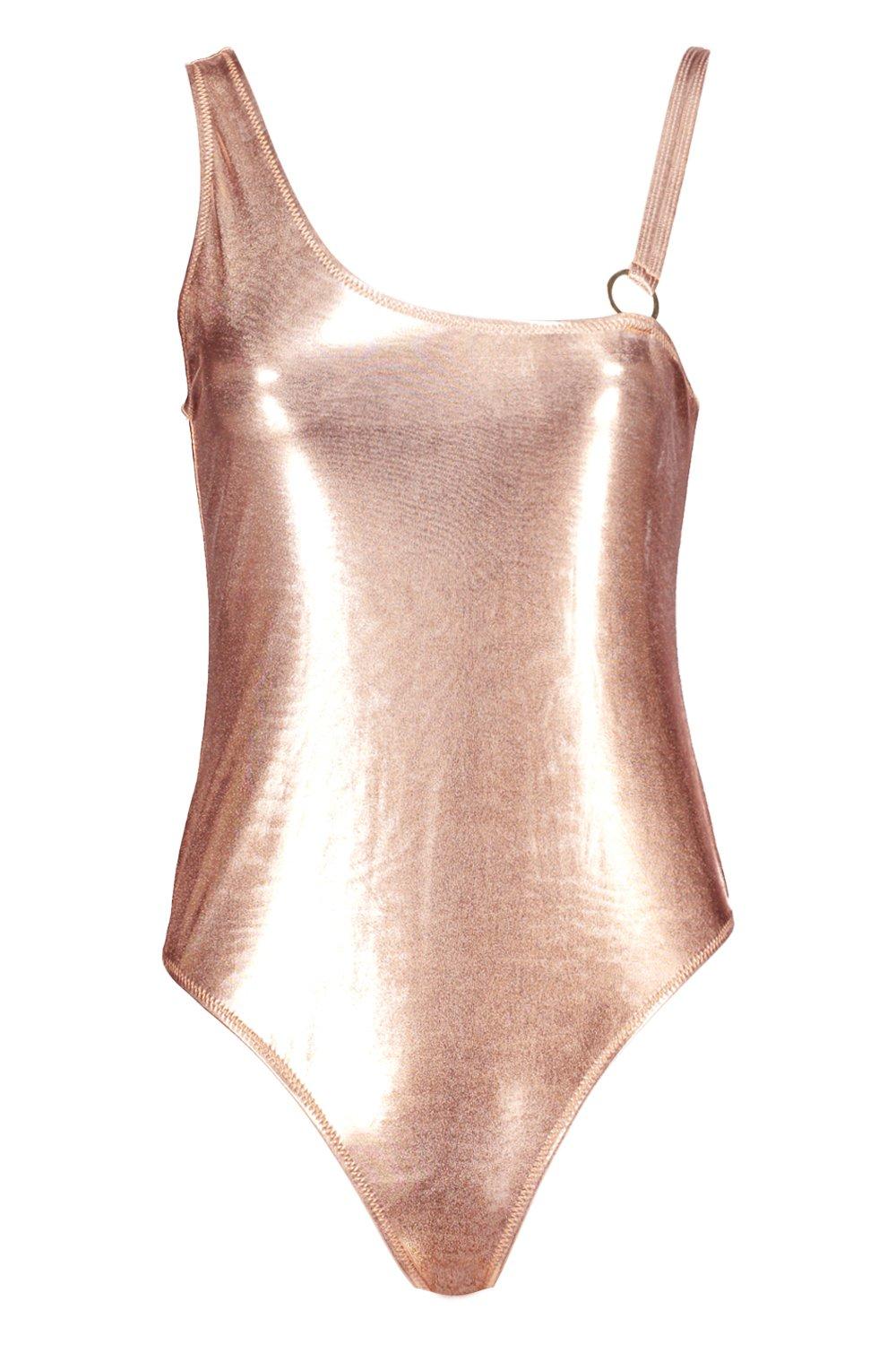 rose gold swimwear