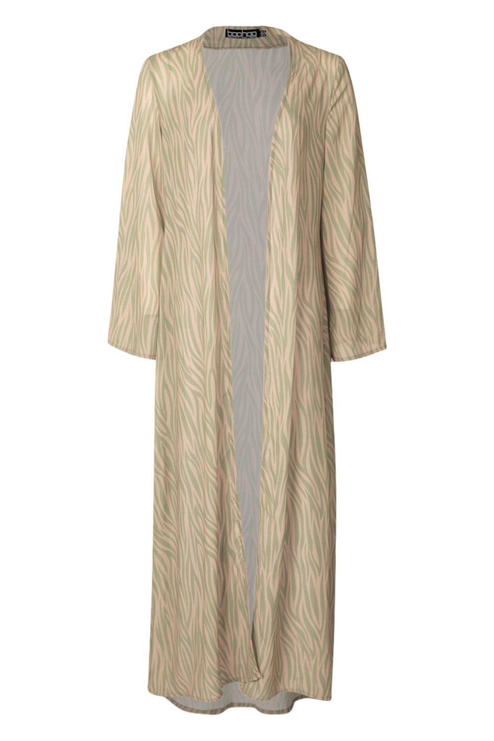 zebra beach cover up