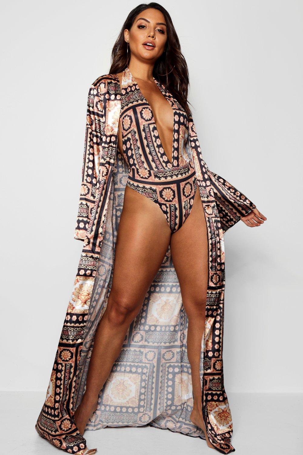 swimsuit with matching kimono