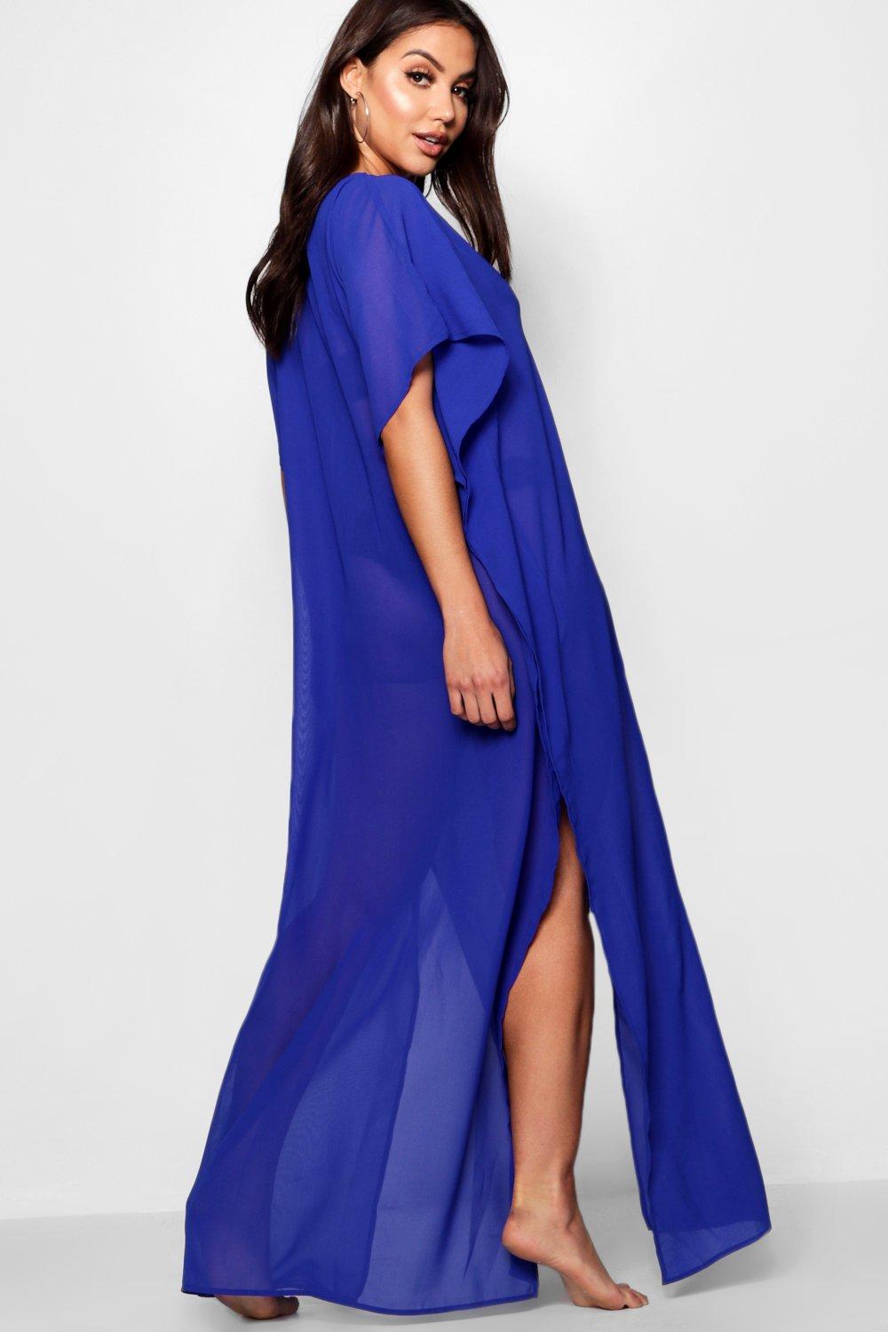 boohoo kaftan dress