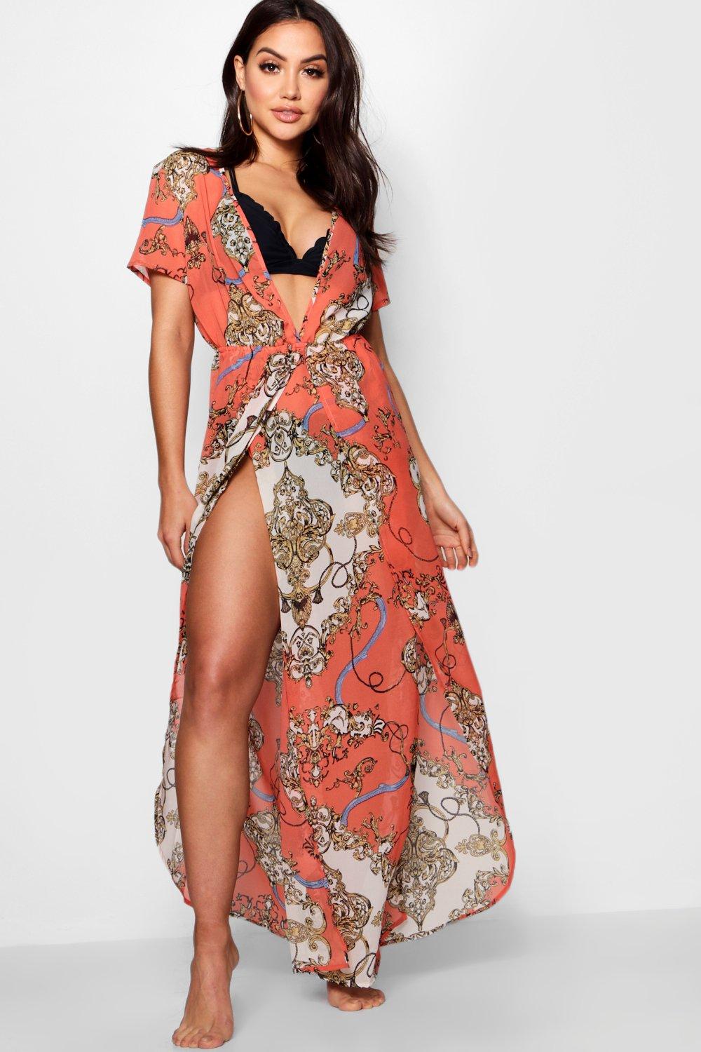 beach maxi kimono