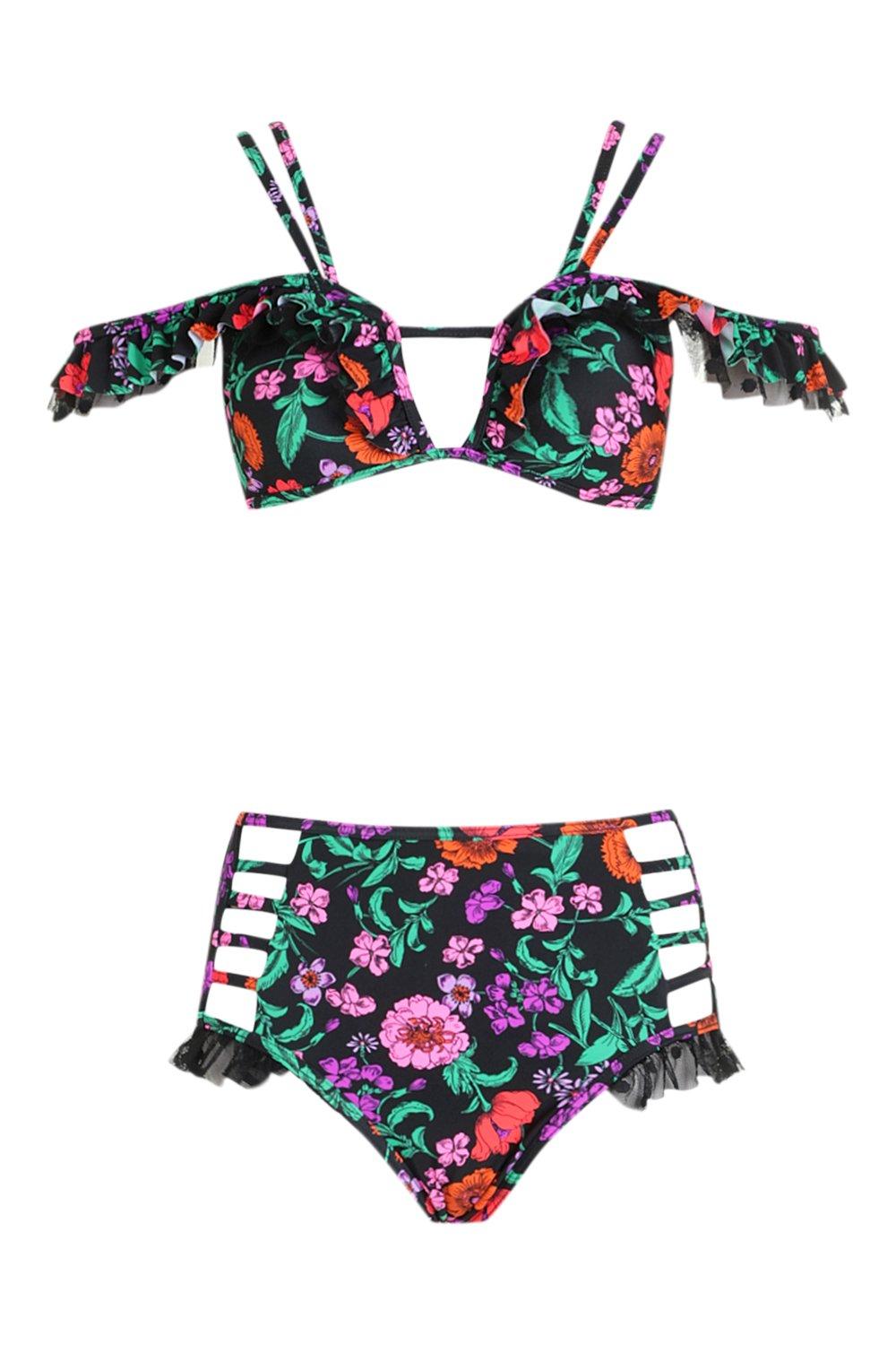 Bardot high waisted on sale bikini