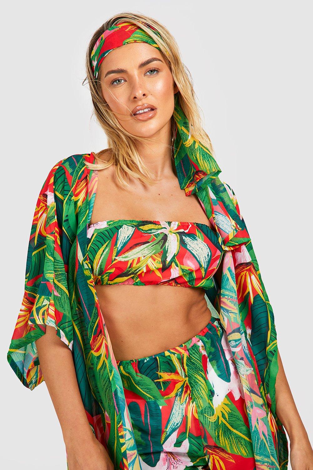 Tropical two piece on sale outfit