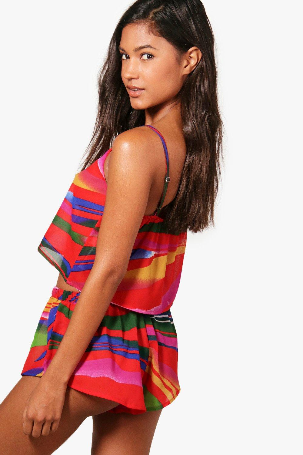 Rainbow Wave Co ord Set