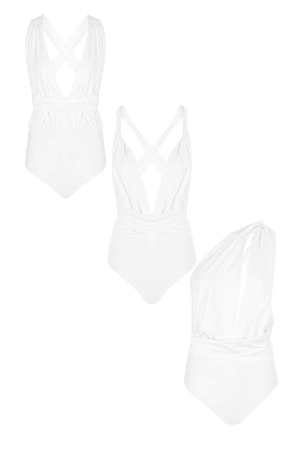 Corinth Multiway Swimsuit Boohoo