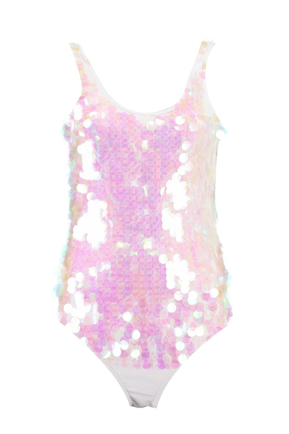 Pink sparkly swimsuit online